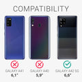 kwmobile Phone Case for Samsung Galaxy A42 5G - Wireless Charging - Protective Cover