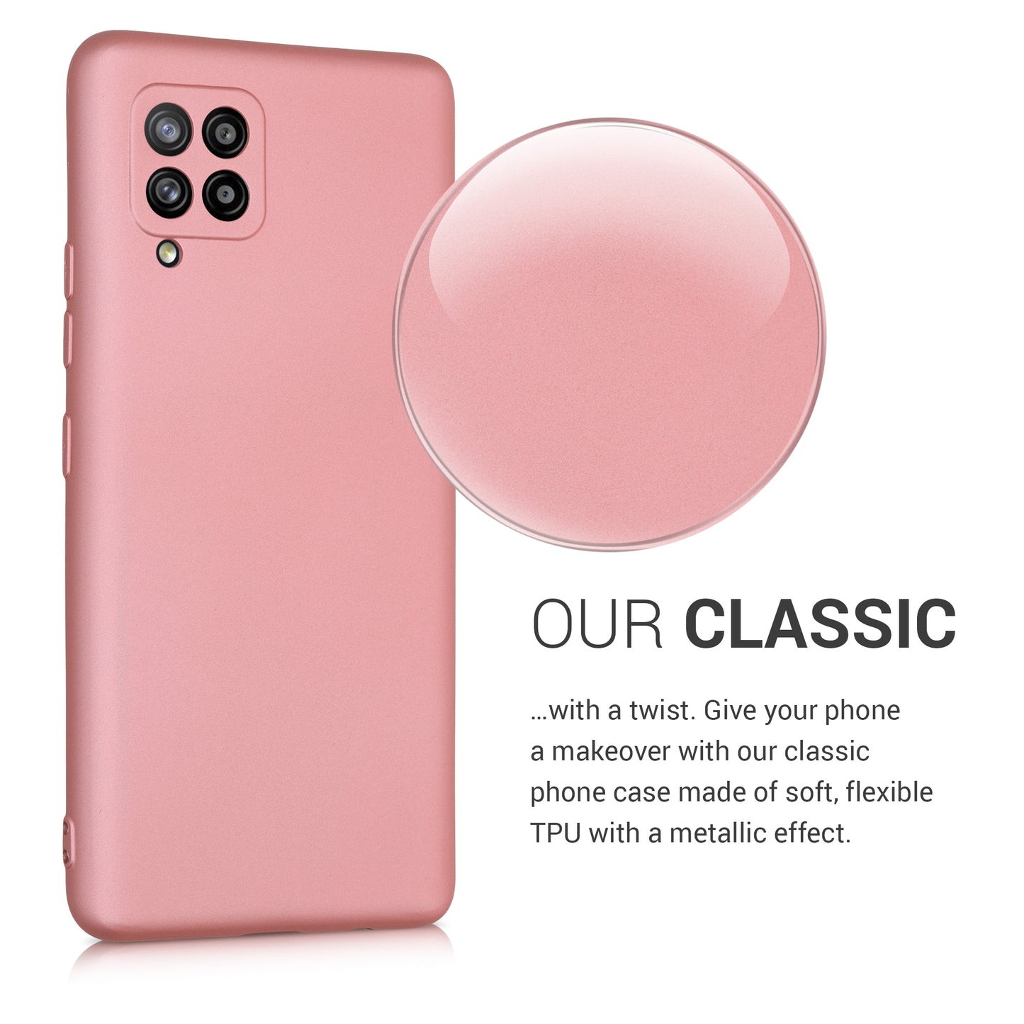 kwmobile Silicone Case for Samsung Galaxy A42 5G - Protective Cover