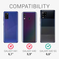 kwmobile Silicone Case for Samsung Galaxy A42 5G - Protective Cover
