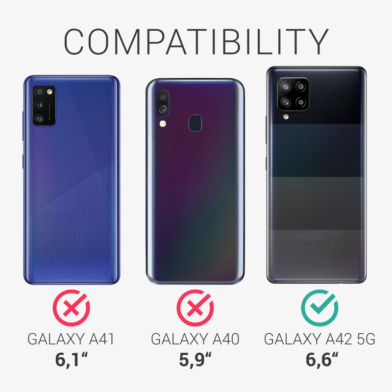kwmobile Silicone Case for Samsung Galaxy A42 5G - Protective Cover
