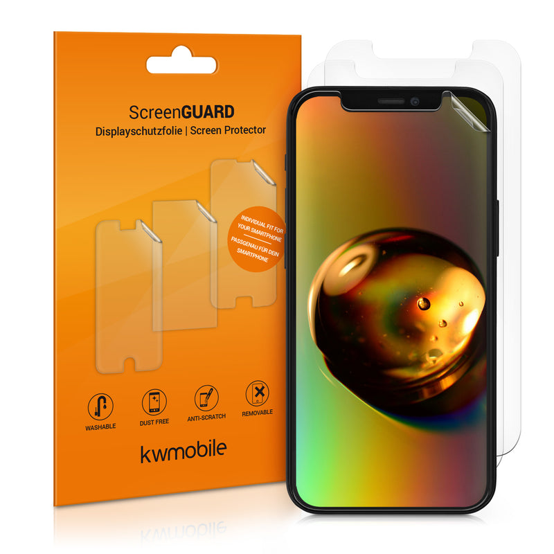 3x Crystal Clear Screen Protector for Apple iPhone 12 mini