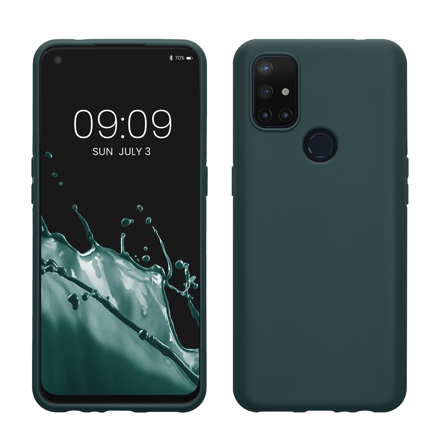 kwmobile Phone Case for OnePlus Nord N10 5G - Wireless Charging - Protective Cover