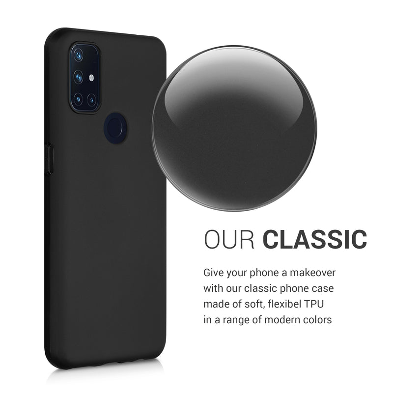 kwmobile Phone Case for OnePlus Nord N10 5G - Wireless Charging - Protective Cover