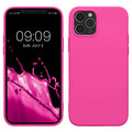 kwmobile Case Compatible with Apple iPhone 12 / iPhone 12 Pro - Protective Cover for Wireless Charging - Case