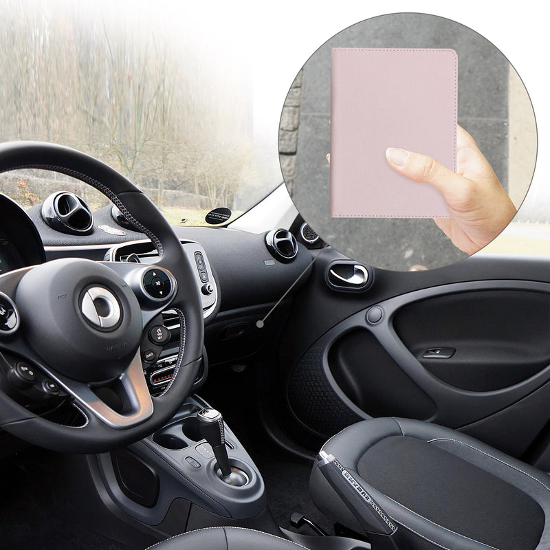 kwmobile Vehicle Registration Holder with Card Slots Case for Italian Car Registration Certificate Driver's License