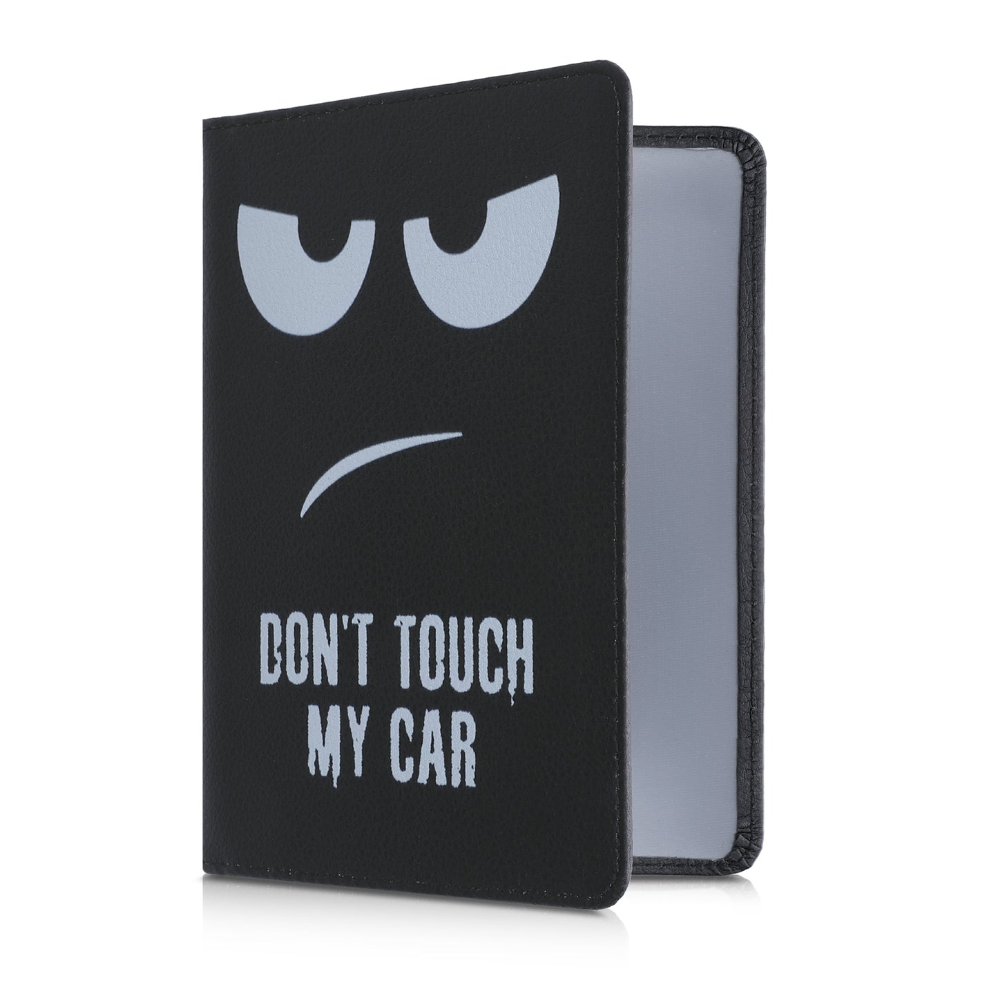 kwmobile Vehicle Registration Holder with Card Slots Faux Leather Case Italian Registration Document