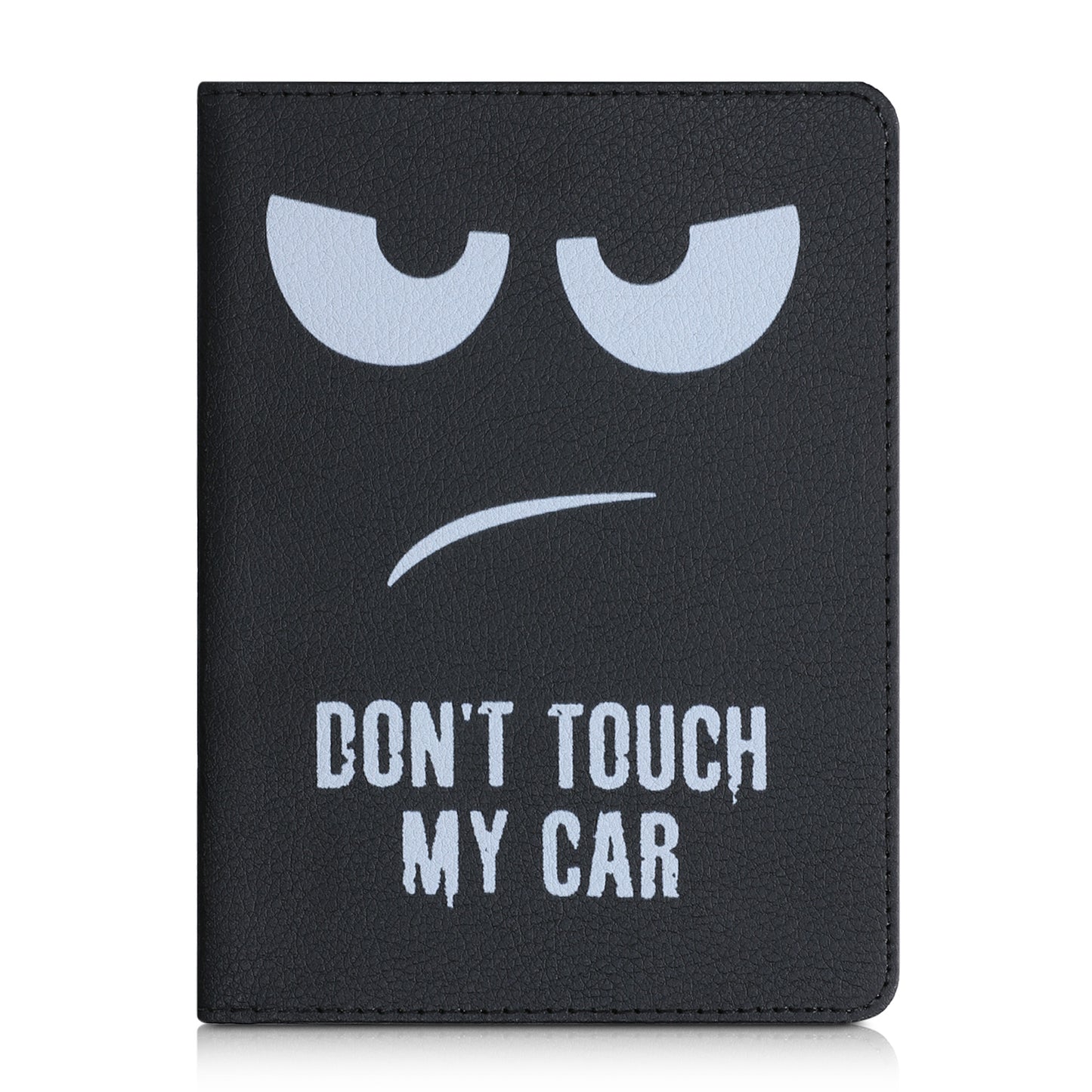 kwmobile Vehicle Registration Holder with Card Slots Faux Leather Case Italian Registration Document