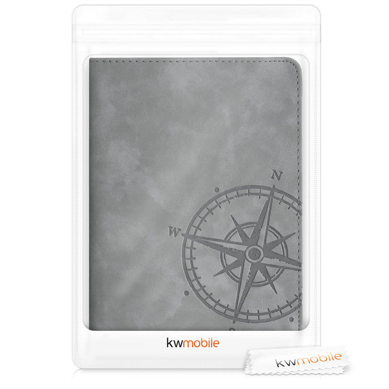 kwmobile Vehicle Registration Holder with Card Slots - Italian Vehicle Registration Document Holder