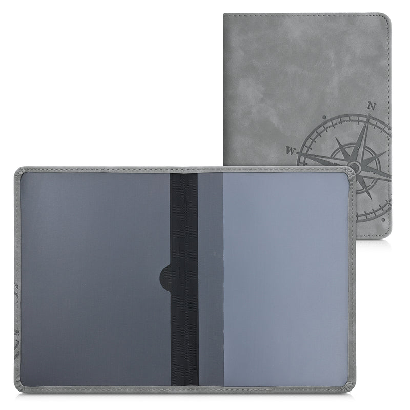 kwmobile Vehicle Registration Holder with Card Slots - Italian Vehicle Registration Document Holder