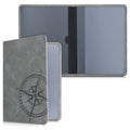 kwmobile Vehicle Registration Holder with Card Slots - Italian Vehicle Registration Document Holder
