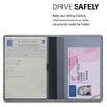 kwmobile Vehicle Registration Holder with Card Slots - Italian Vehicle Registration Document Holder