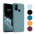 kwmobile Hülle kompatibel mit OnePlus Nord N10 5G Hülle - Silikon Handy Case - Handyhülle weiche Oberfläche - kabelloses Laden - Veilchen Lila Veilchen Lila  