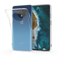 kwmobile Hülle kompatibel mit OnePlus 7T - Silikon Handyhülle transparent - Handy Case in Transparent Transparent  