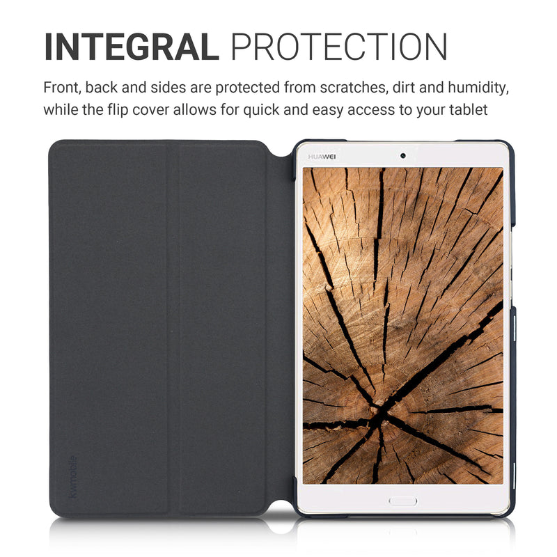kwmobile Case Compatible with Huawei MediaPad M3 8.4 - Slim Tablet Cover