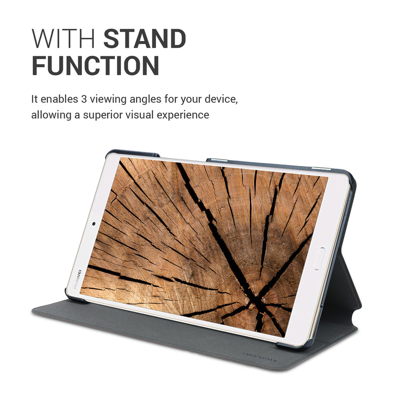 kwmobile Case Compatible with Huawei MediaPad M3 8.4 - Slim Tablet Cover