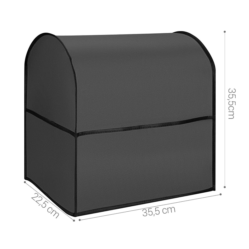 kwmobile Cover compatible with KitchenAid 4.3-4.8 liter - with 3 Pockets - Stand Mixer Dust Cover
