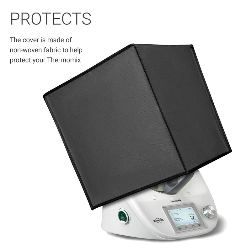 kwmobile Cover Compatible with Thermomix TM5 / TM6 - Food Processor Dust Cover - Protective Hood