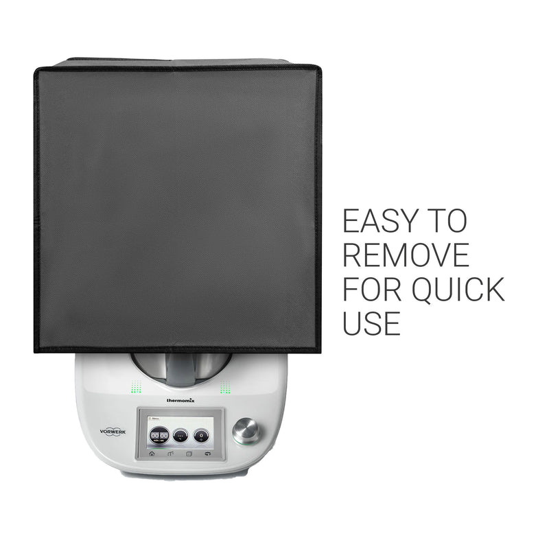 kwmobile Cover Compatible with Thermomix TM5 / TM6 - Food Processor Dust Cover - Protective Hood