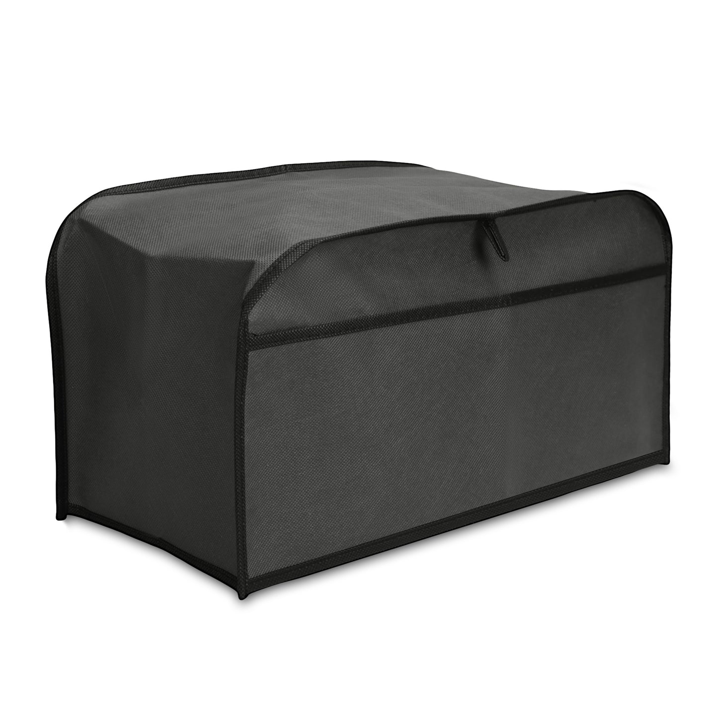 kwmobile Hülle für 4-Scheiben Toaster - Staubschutz Abdeckhaube - Toasterabdeckung in Dunkelgrau - 19 x 20,3 x 39,5 cm Dunkelgrau  