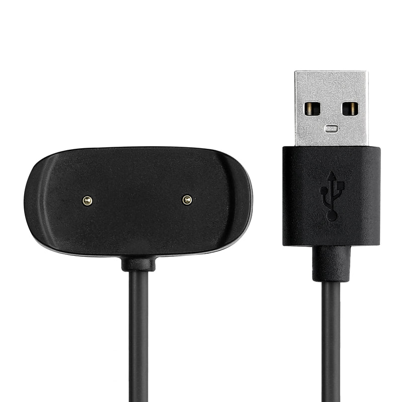kwmobile USB Charging Cable compatible with Huami Amazfit T-Rex Pro / GTS2 / GTS 2e / GTS2 Mini / GTR 2 Charging Cable - Smartwatch Replacement Cable - Fitness Tracker Charging Cable