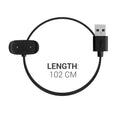 kwmobile USB Charging Cable compatible with Huami Amazfit T-Rex Pro / GTS2 / GTS 2e / GTS2 Mini / GTR 2 Charging Cable - Smartwatch Replacement Cable - Fitness Tracker Charging Cable