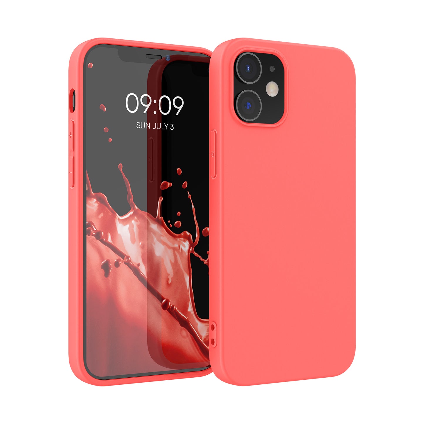 kwmobile Phone Case for Apple iPhone 12 / iPhone 12 Pro - Wireless Charging - Protective Cover