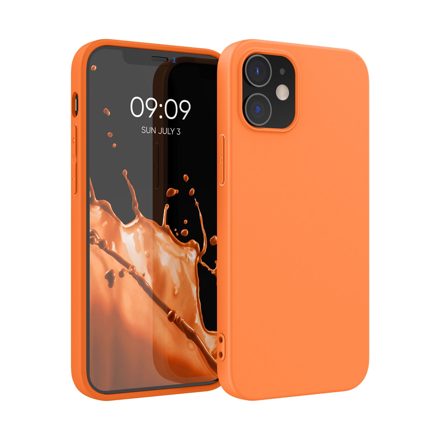 kwmobile Phone Case for Apple iPhone 12 / iPhone 12 Pro - Wireless Charging - Protective Cover