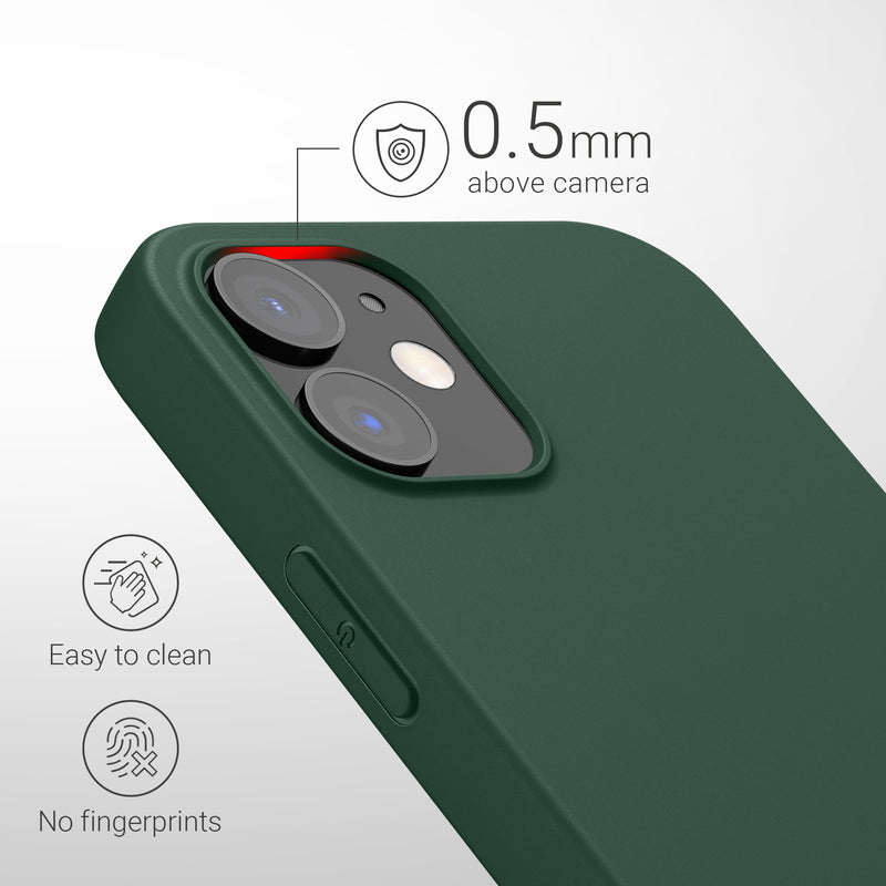 kwmobile Phone Case for Apple iPhone 12 / iPhone 12 Pro - Wireless Charging - Protective Cover