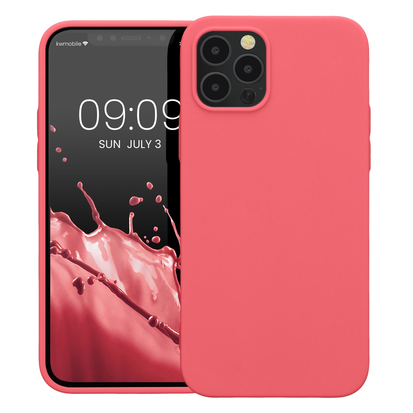 kwmobile Phone Case for Apple iPhone 12 / iPhone 12 Pro - Wireless Charging - Protective Cover