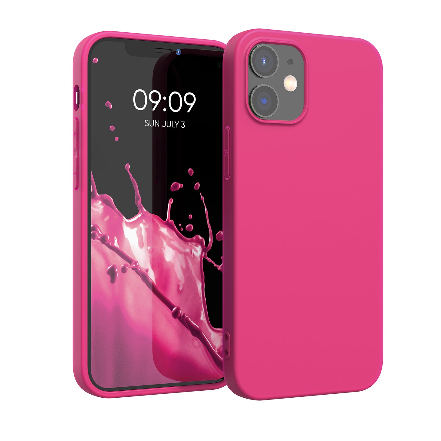 kwmobile Phone Case for Apple iPhone 12 / iPhone 12 Pro - Wireless Charging - Protective Cover