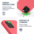 kwmobile Phone Case for Apple iPhone 12 / iPhone 12 Pro - Wireless Charging - Protective Cover
