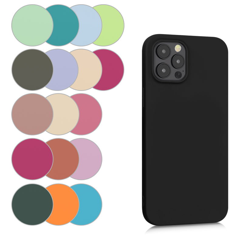 kwmobile Mobile Phone Case for Apple iPhone 12 Pro Max Case - Wireless Charging - Protective Cover