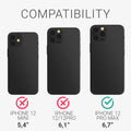 kwmobile Mobile Phone Case for Apple iPhone 12 Pro Max Case - Wireless Charging - Protective Cover