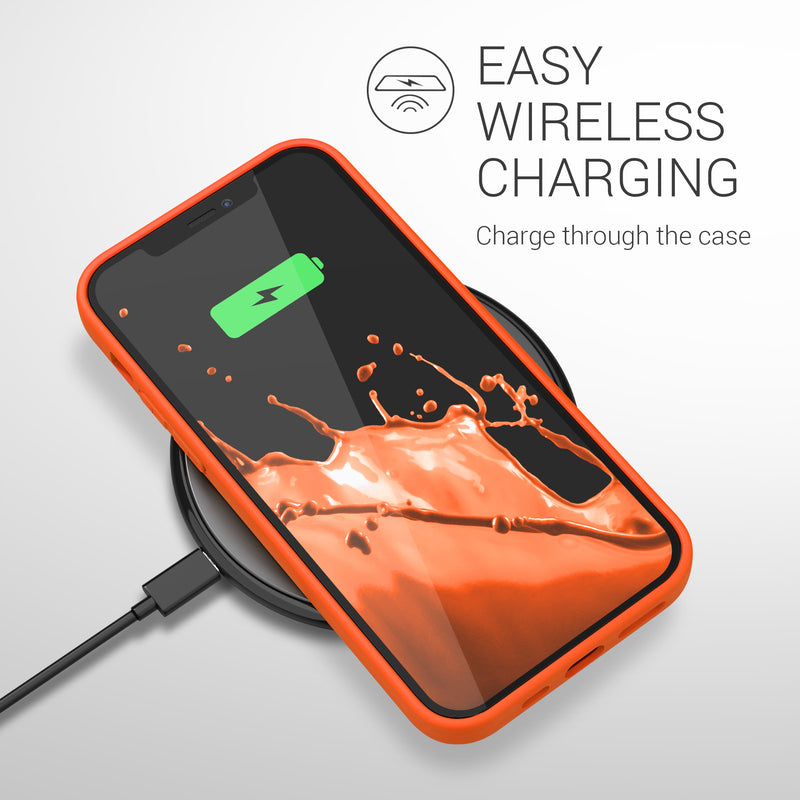 kwmobile Phone Case for Apple iPhone 12 Pro Max - Wireless Charging - Protective Cover
