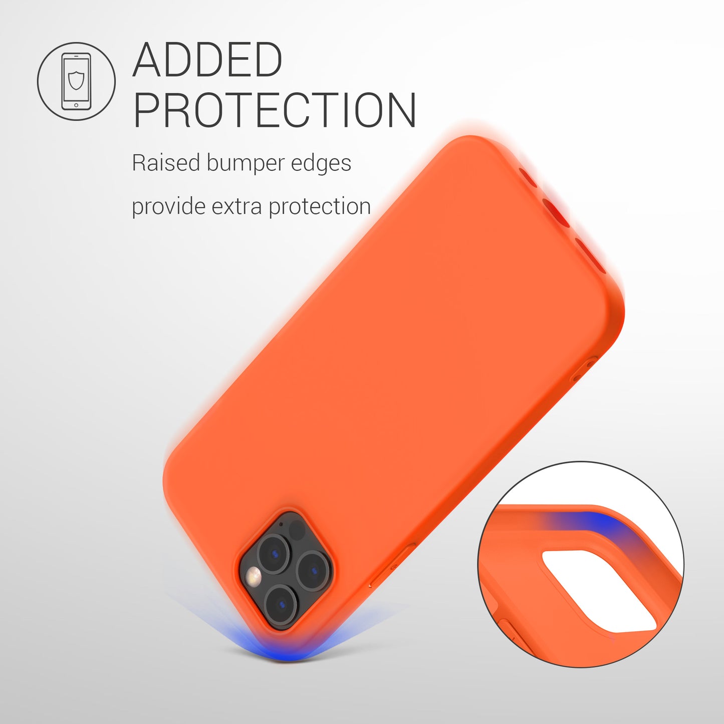 kwmobile Phone Case for Apple iPhone 12 Pro Max - Wireless Charging - Protective Cover