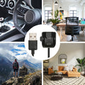 kwmobile USB Cable Charger compatible with Samsung Galaxy Fit 2 Charging Cable Smart Watch Replacement Cable Fitness Tracker Charging Cable