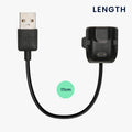 kwmobile USB Cable Charger compatible with Samsung Galaxy Fit 2 Charging Cable Smart Watch Replacement Cable Fitness Tracker Charging Cable