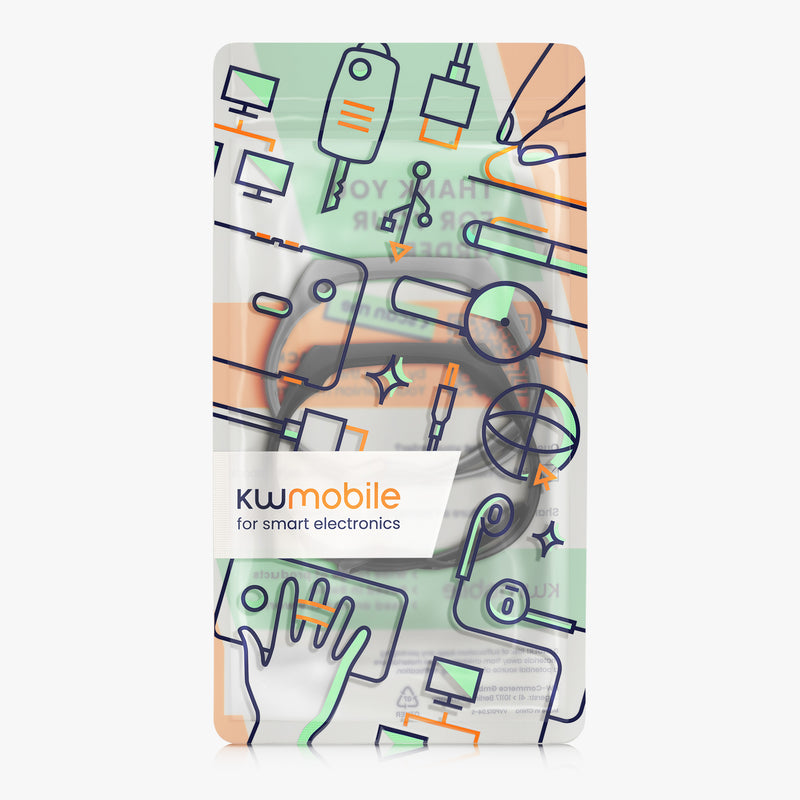 kwmobile Watch Strap for Samsung Galaxy Fit 2 Band Fitness Tracker Strap Set Replacement Band Smartwatch