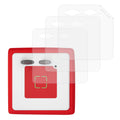 kwmobile Sticker Films compatible with Toniebox Sticker Protective Films Set Self-Adhesive
