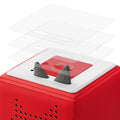 kwmobile Sticker Films compatible with Toniebox Sticker Protective Films Set Self-Adhesive