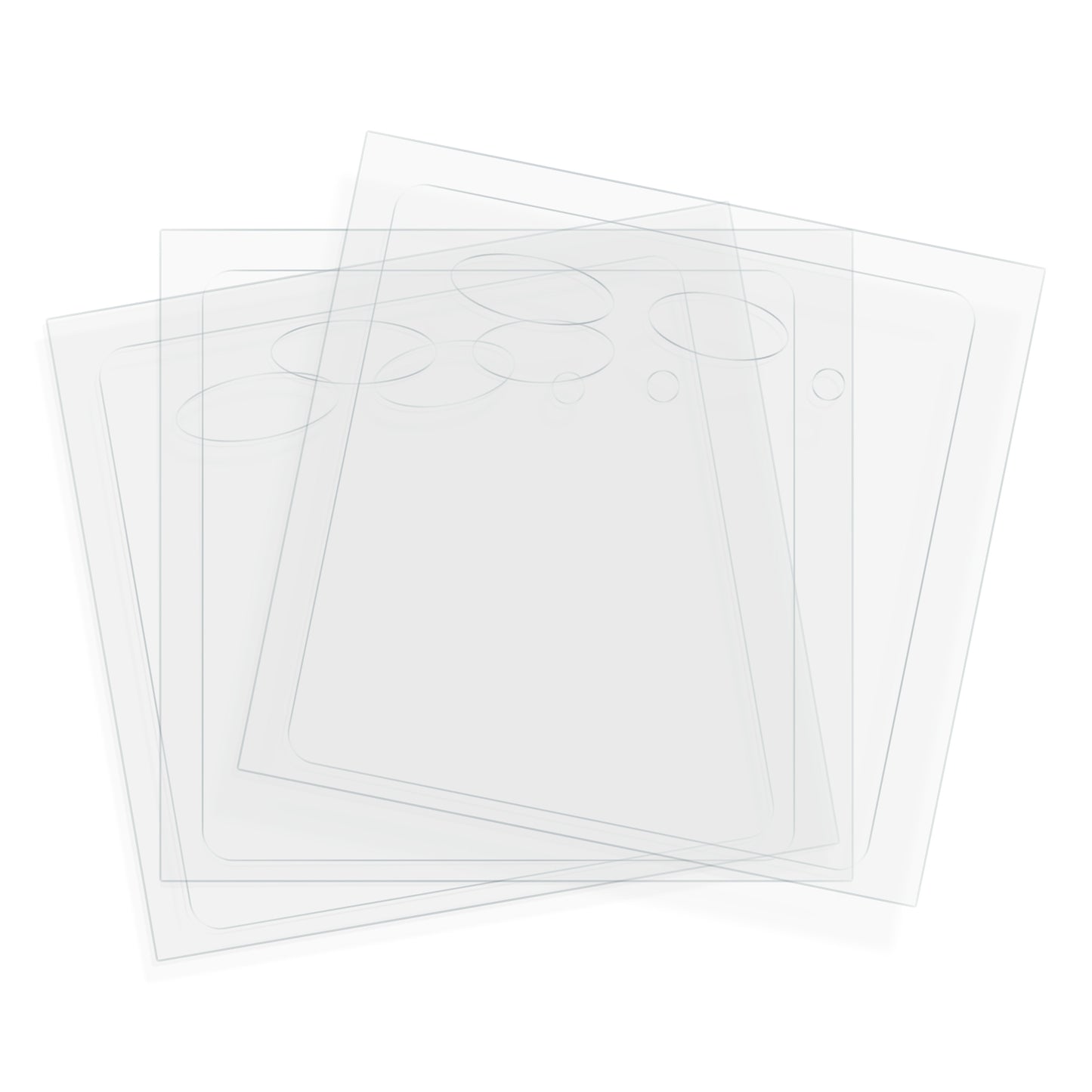 kwmobile Sticker Films compatible with Toniebox Sticker Protective Films Set Self-Adhesive
