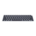 kwmobile Keyboard Protector for Apple MacBook Air 13" 2018 2019 2020 A1932 - QWERTY US Keyboard Cover