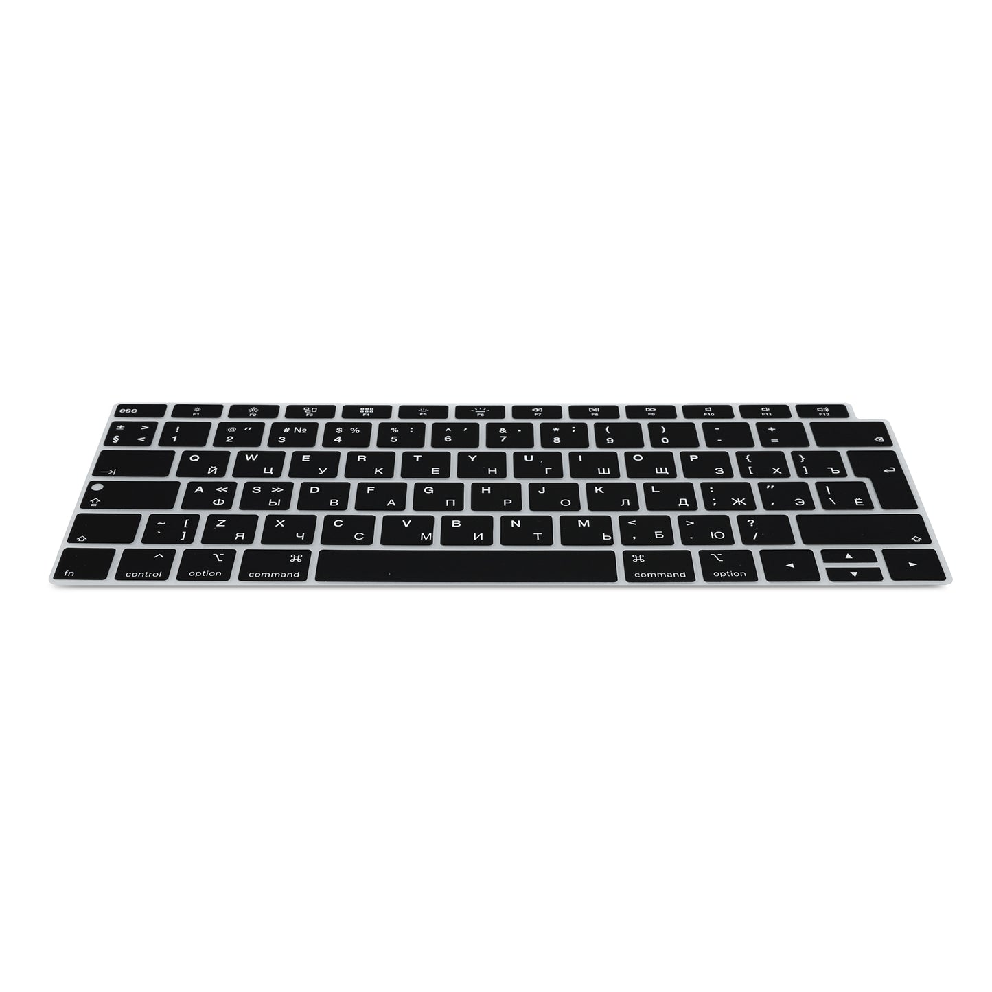 kwmobile Keyboard Cover for Apple MacBook Air 13" 2018 2019 2020 A1932 - QWERTY Russian Keyboard Protector Cover