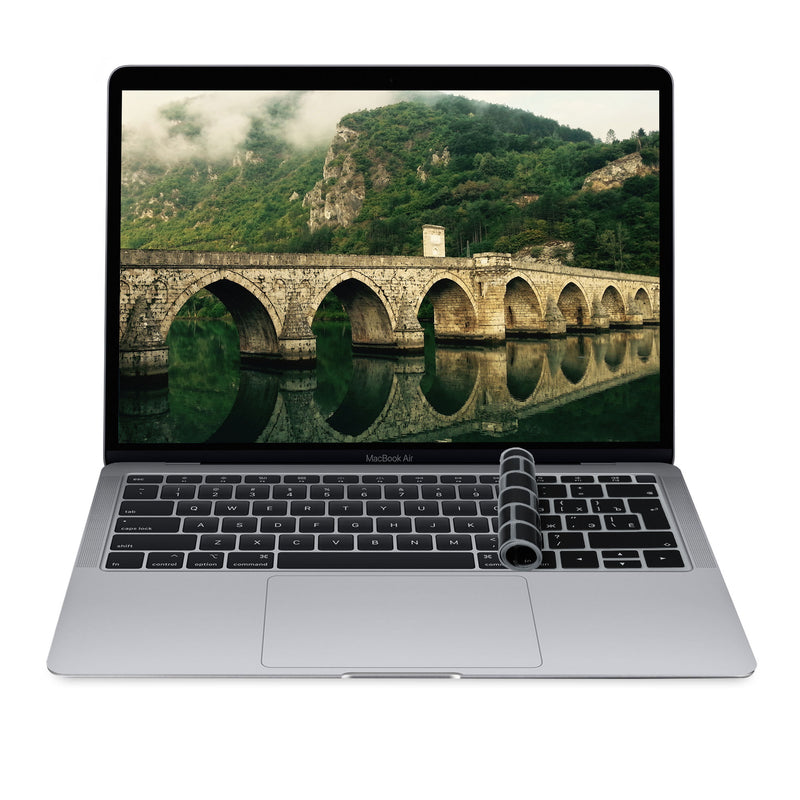 kwmobile Keyboard Cover for Apple MacBook Air 13" 2018 2019 2020 A1932 - QWERTY Russian Keyboard Protector Cover