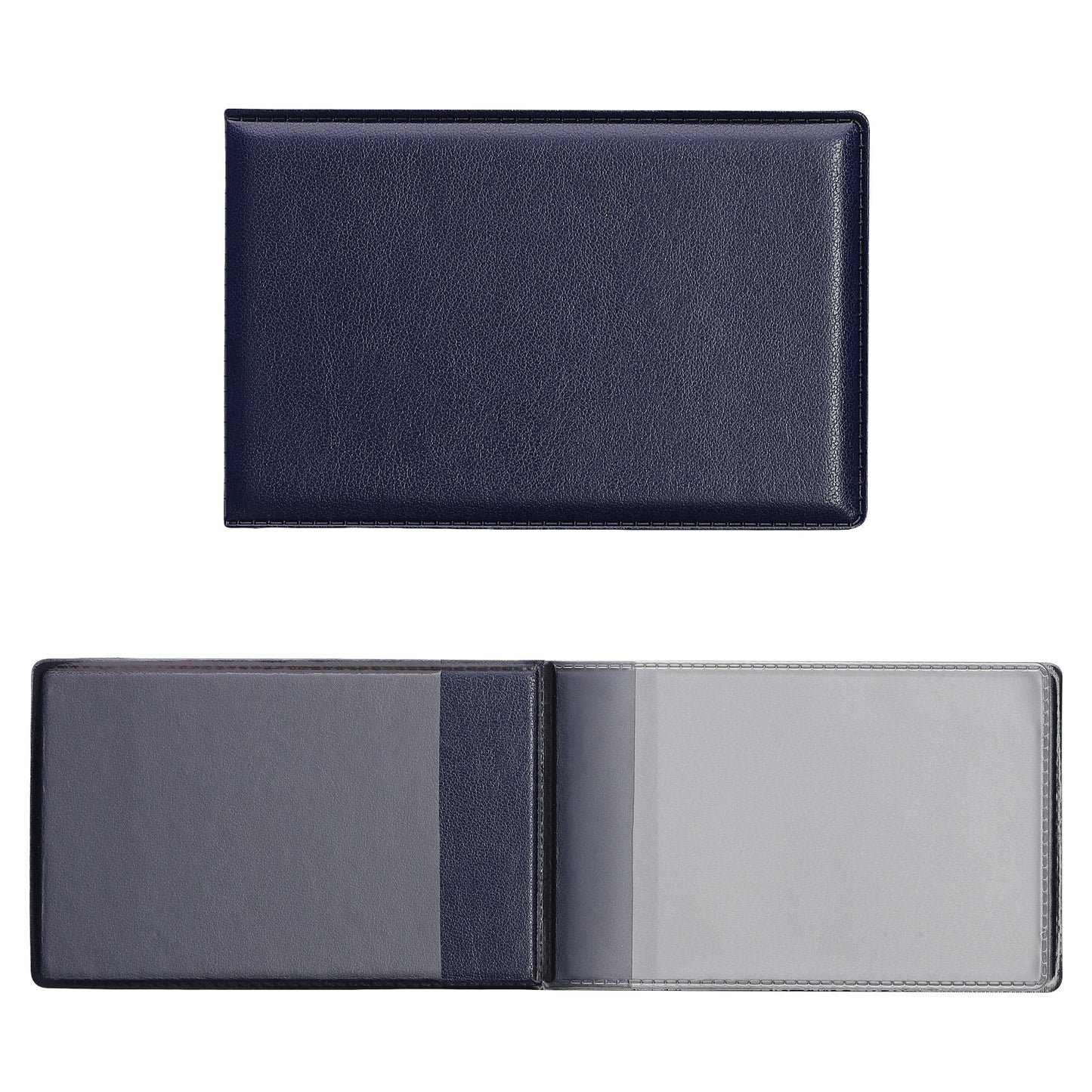 kwmobile 3in1 Faux Leather Card Holder - 10 x 6.5cm - Mini Credit Card Wallet - Case for Credit Card Sized Cards