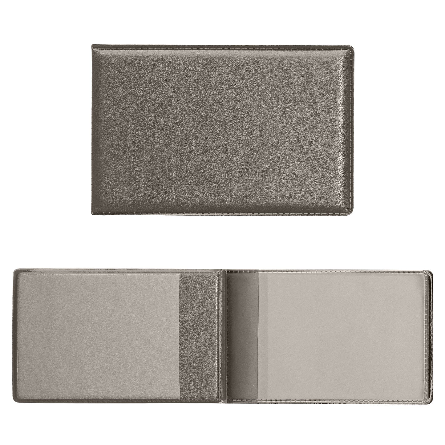 kwmobile 3in1 Faux Leather Card Holder - 10 x 6.5cm - Mini Credit Card Wallet - Case for Credit Card Sized Cards