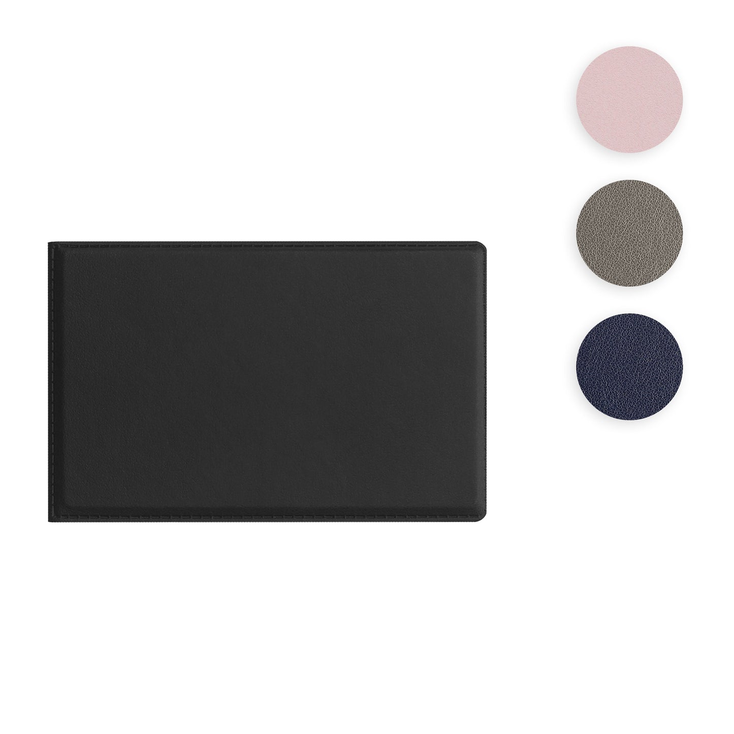 kwmobile 3in1 Kartenetui aus Kunstleder - 10 x 6,5cm - Mini Kreditkarten Wallet - Etui für Karten im Scheckkartenformat - Petrol Petrol  
