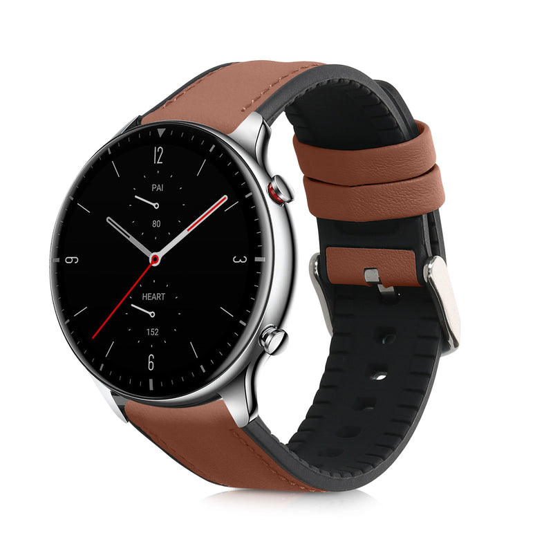 kwmobile Watch Strap for Huami Amazfit GTR / GTR 2 / GTR 3 / GTR 4 Wristband Replacement Band for Fitness Tracker with Watch Clasp Smartwatch Replacement Strap