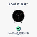 kwmobile Watch Strap for Huami Amazfit GTR / GTR 2 / GTR 3 / GTR 4 Wristband Replacement Band for Fitness Tracker with Watch Clasp Smartwatch Replacement Strap