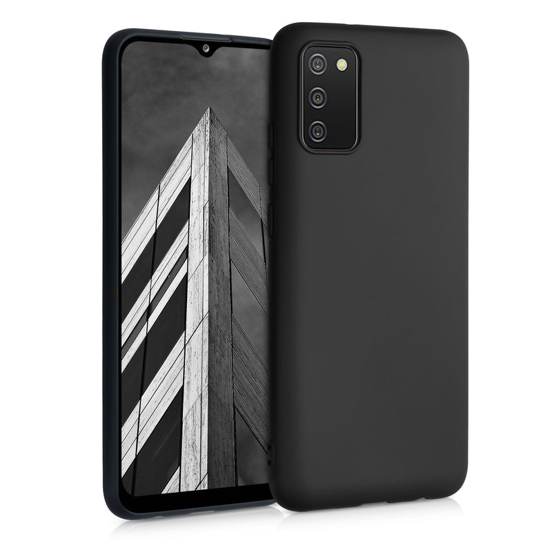 kwmobile Phone Case for Samsung Galaxy A02s Case - Wireless Charging - Protective Cover